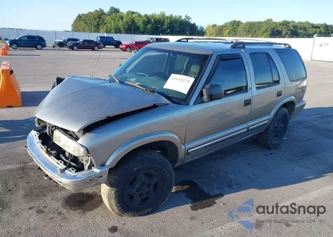 2000 Chevrolet Blazer Ls from USA, damaged, VIN 1GNDT13W3Y2134426